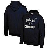 Dallas Cowboys Mitchell & Ness Team History Pullover Hoodie Navy,baseball caps,new era cap wholesale,wholesale hats